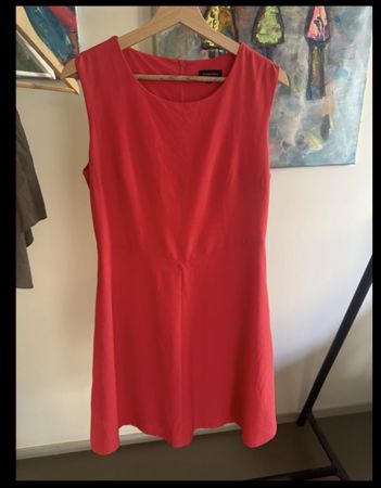 Dress rotika sleeveless red like new condition