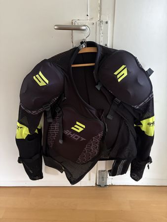 Schutzkleidung Protektorenjacke SHOT Grösse L guter Zustand