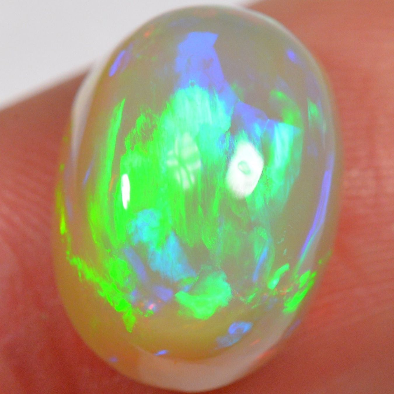 Pietre preziose: 6.4 Karat - Äthiopischer Welo Opal – Nuovo (secondo la descrizione) da Rüti ZH venduto da DeinOpal 4