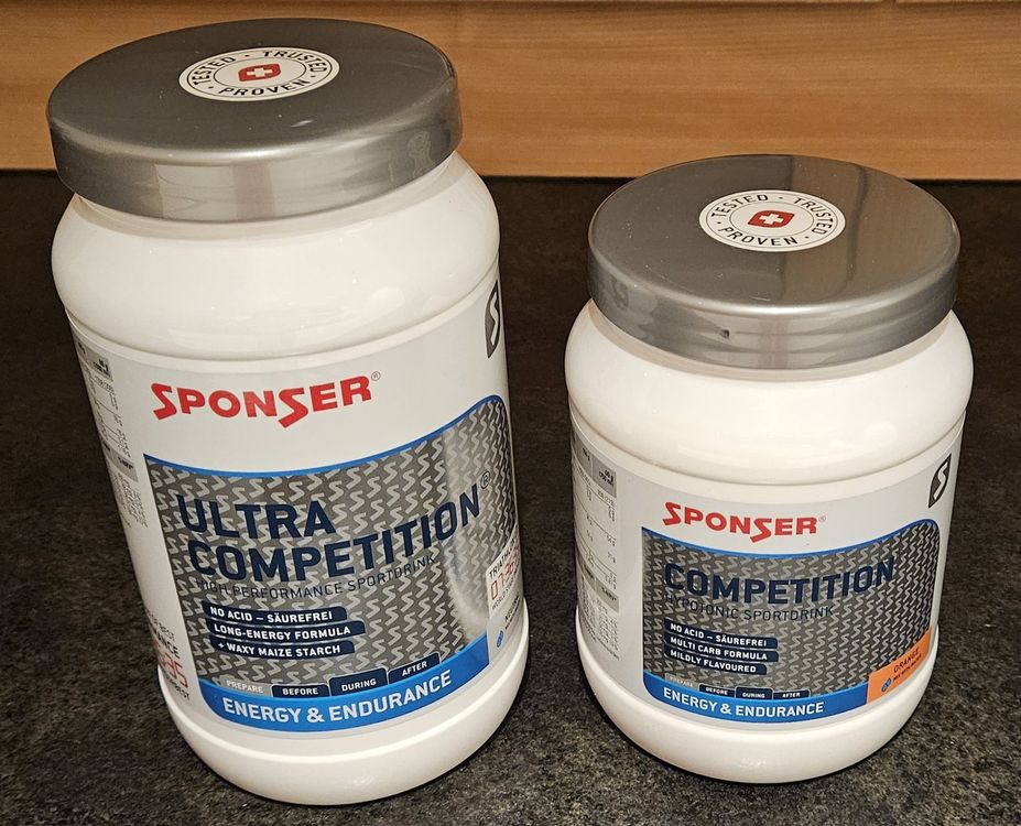 Sponser Competition Orange und Sponser Competition Ultra (Neu und ...