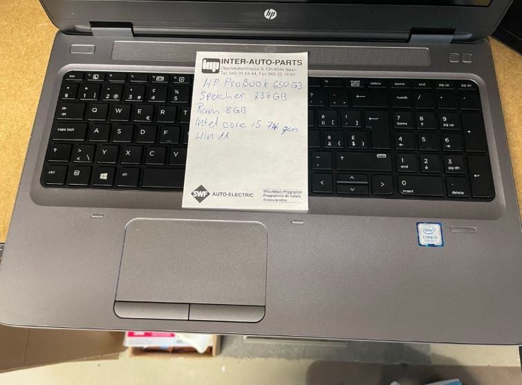 Hewlett Packard Notebook: HP ProBook 650 G3. – Nuovo (secondo la descrizione) da Abtwil sg venduto da Kueng.MultiOutlet 2