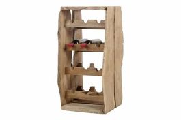 Weinregal Teakholz