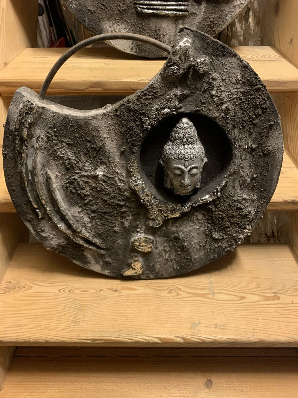 Sculture & Statue: Buddha Skulptur aus Zement – Usato da Saland venduto da B.W8493 2