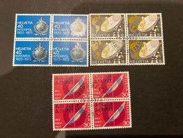 CH  1973 Viererblock Serie FDC  Luxus  (4447)