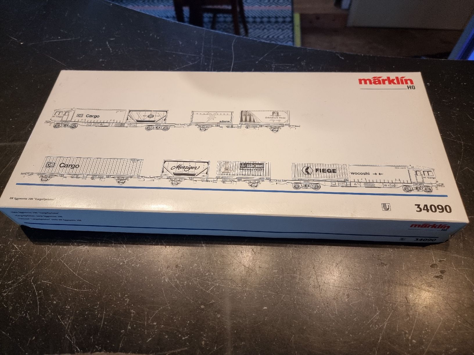 Märklin H0 Containerwagen-Set 34090 in sehr gutem Zustand (Gebraucht ...