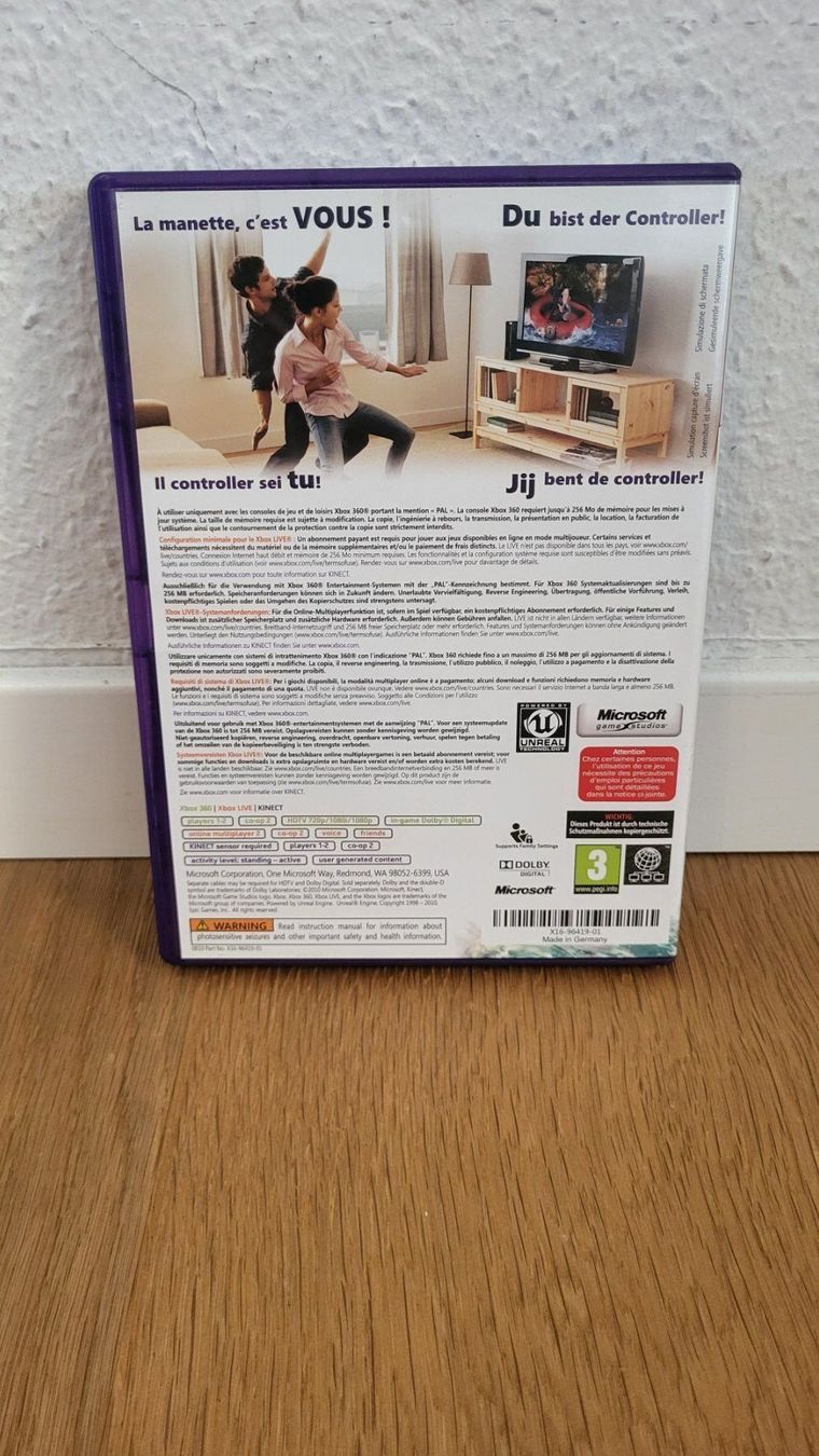 Microsoft Spiele: Xbox 360 - Kinect Adventures – Gebraucht aus Münsingen von DigitaleSpielecke 1