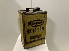 Vintage Rugal Motoröl Blechkanister ab 1.-