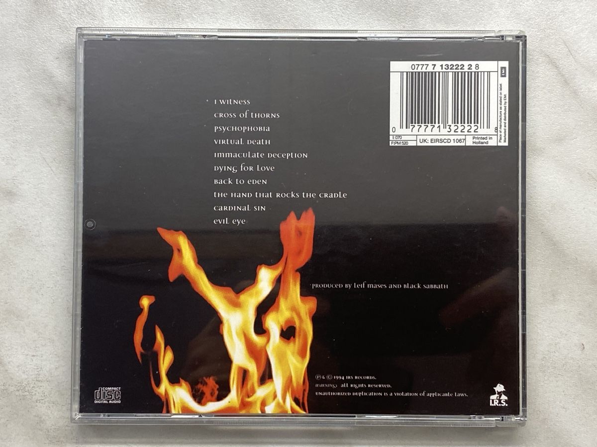 CDs: Black Sabbath Cross Purposes – Neuf (Voir description) à Aigle par St_anger 1