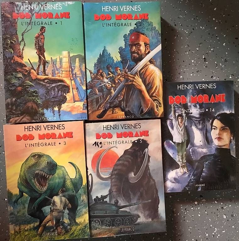 Comics: INTEGRALE ROMANS BOB MORANE 16 VOL. + CADEAU – Gebraucht aus Yvorne von Phi_d7mr 1
