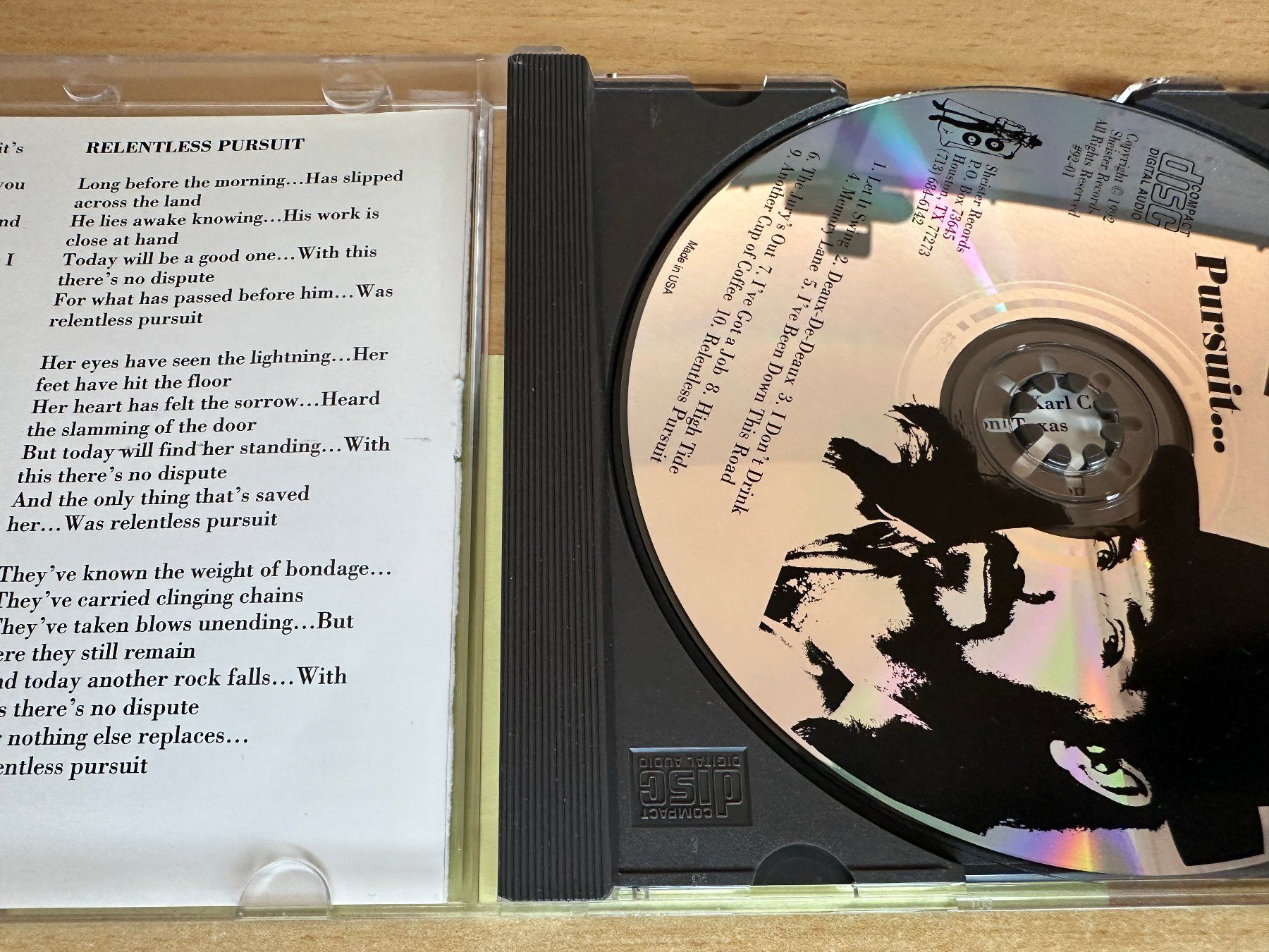 CD: Will LeBlanc - Relentless Pursuit – Usato da Rikon im Tösstal venduto da Alpenmutz 2