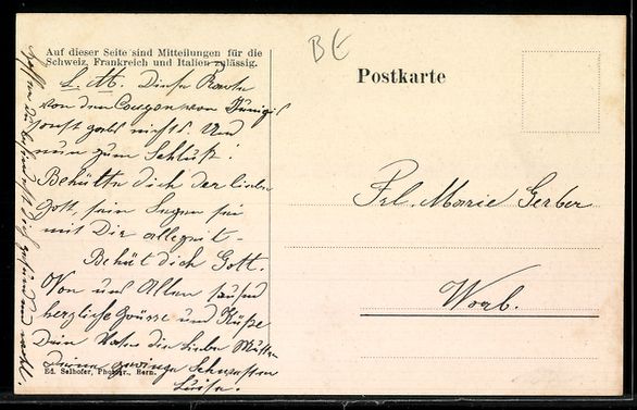 Cartoline postali: AK Köniz, Ort mit Kirche – Usato da Berlin venduto da bartko-reher 1