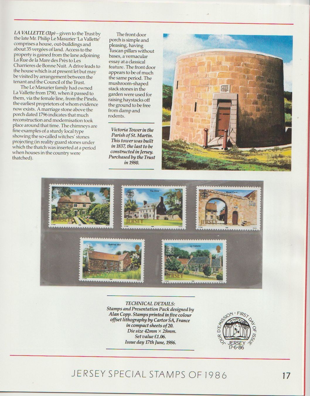 Alle Briefmarken: Jersey 1986 - Superbe État – Neu und originalverpackt aus Crans-Montana von kira56 5