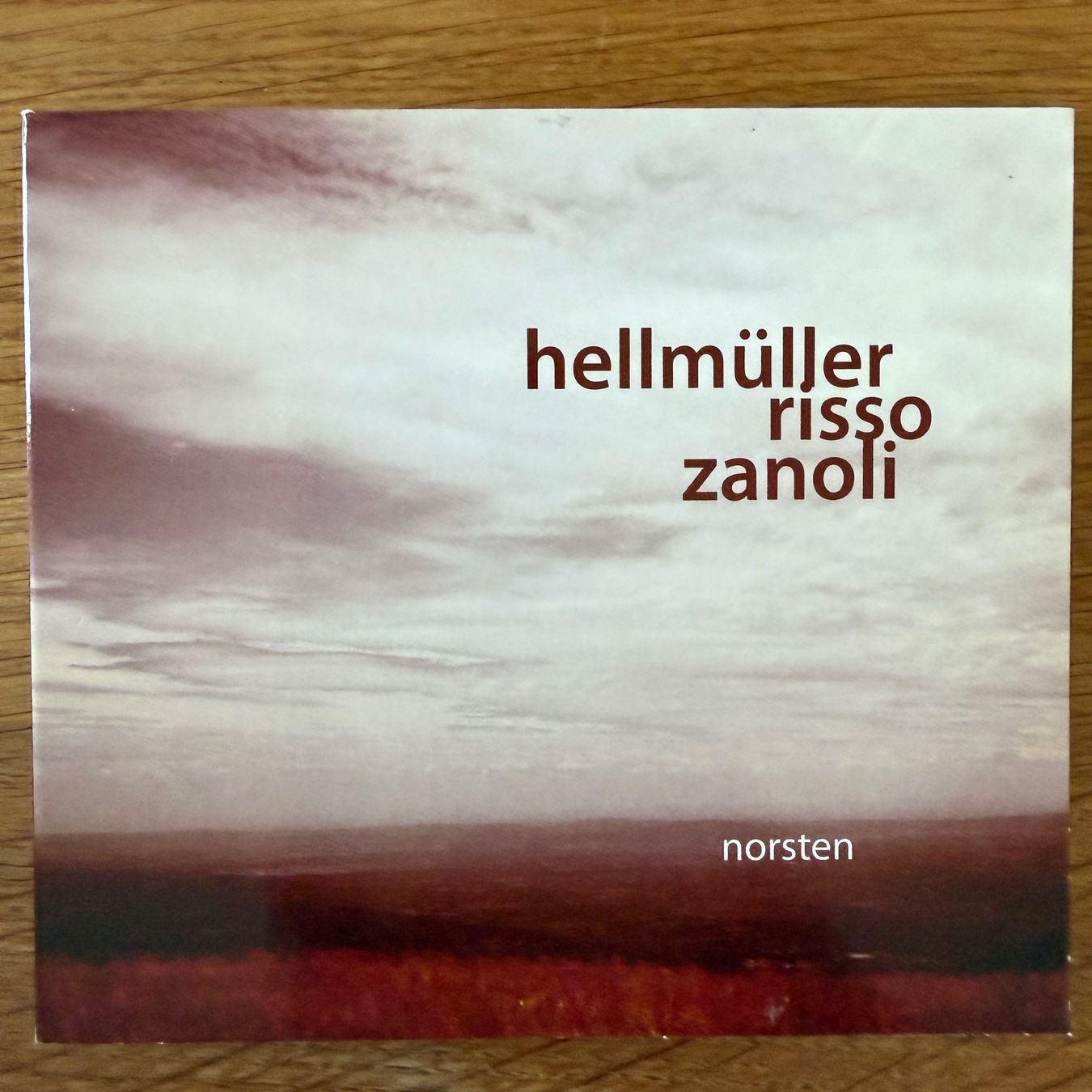 CDs: Hellmüller / Risso / Zanoli – Norsten (CD Unit Records) 2013 – Gebraucht aus Zug von Mirare9