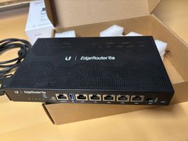 Ubiquiti EdgeRouter 6P – inkl. original 1U-Rackmount-Zubehör