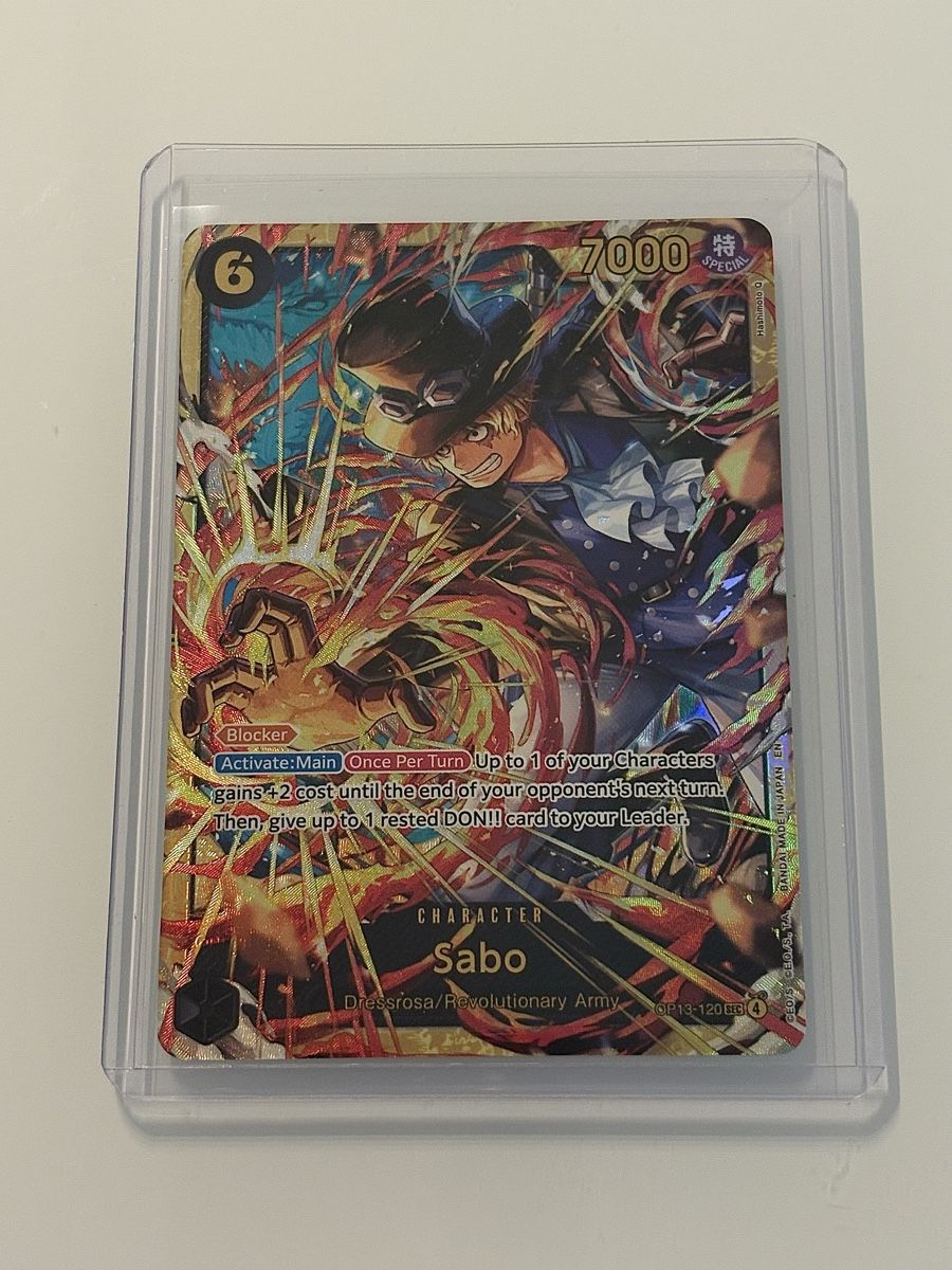 Bandai Cartes à collectionner: One Piece TCG - Sabo OP13-120 – Neuf (Voir description) à Pieterlen par Mira_o7