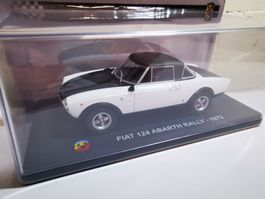 Hachette 1/24 Abarth Collection Fiat 124 Abarth Rallye 1972