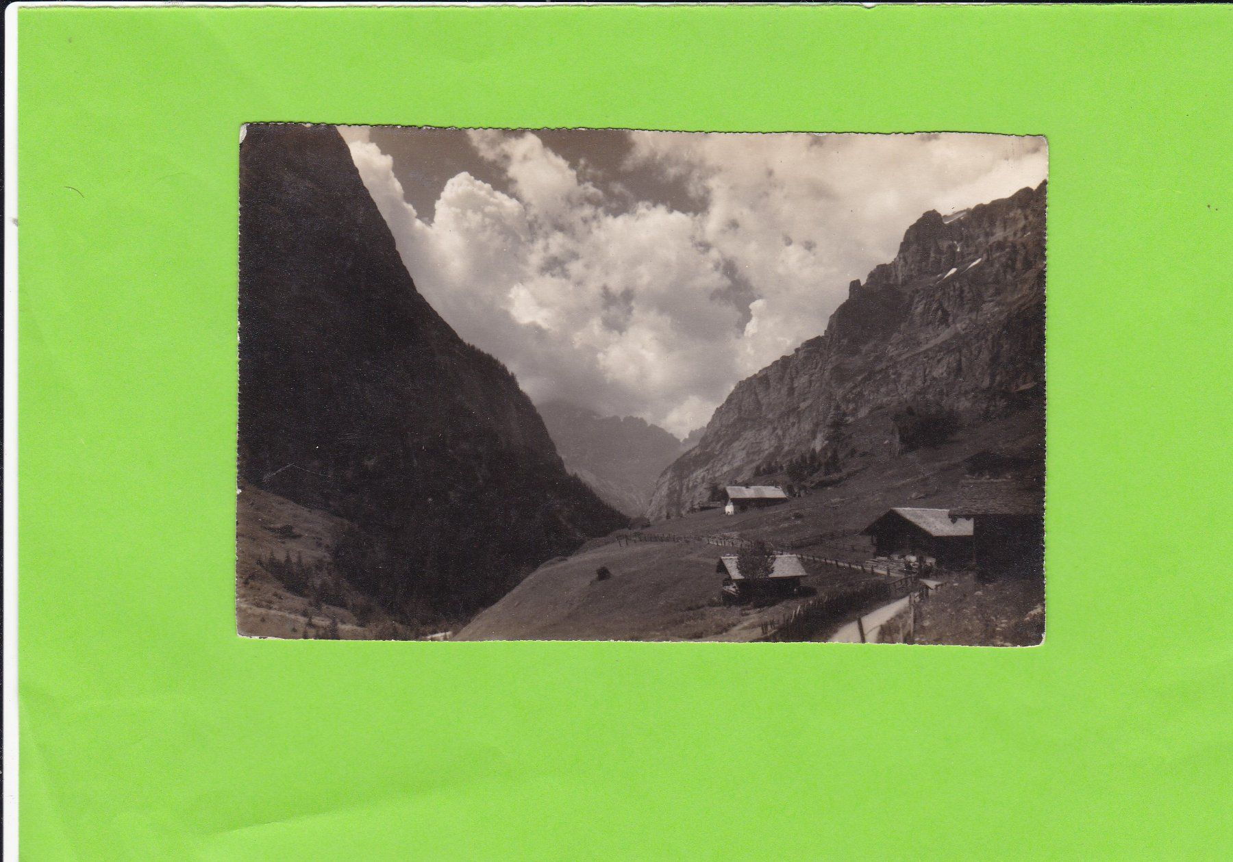 Cartoline postali: Kandersteg, Selden im Gasterntal, E. Gyger – Usato da St. Peterzell venduto da neckertal