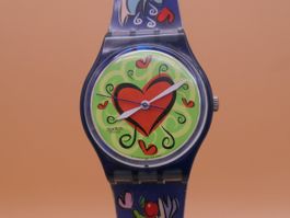 Swatch Gent "LOVE BITE" GN176, 1998, neue Batterie