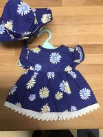 Puppenkleid/ Röckli für 40-45cm Puppe