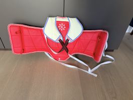 Pettorina Taekwondo Tae Yang rosso blu taglia S usato