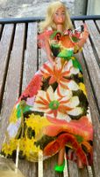 Barbie Puppe mit Blumenkleid, guter Zustand