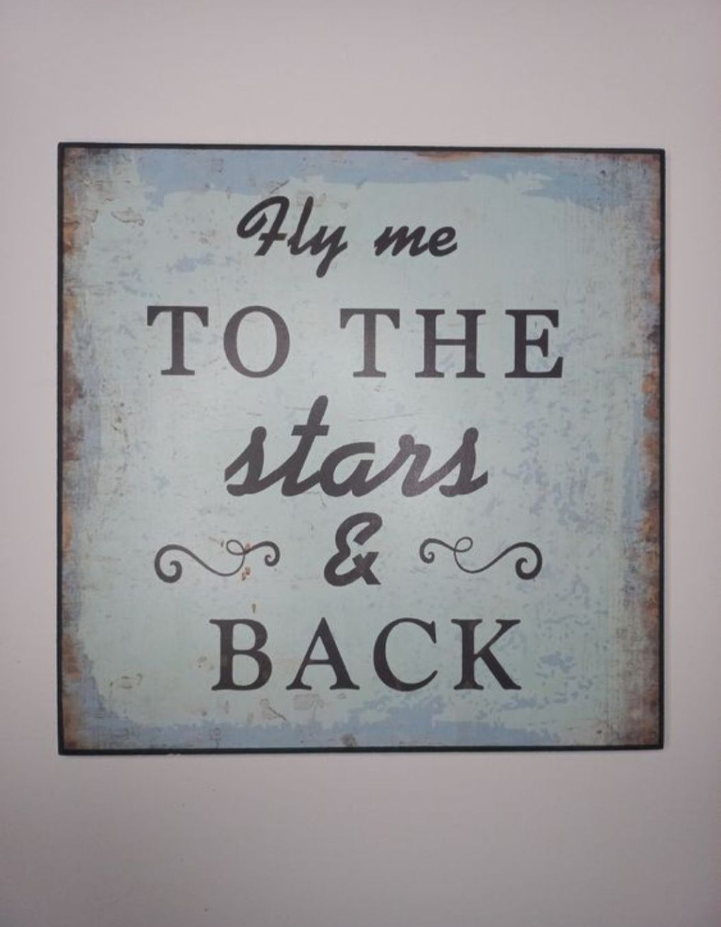 Tutte le decorazioni: AB 1CHF - Wandschild  - Shabby Chic Deko – Usato da Wangen b. Olten venduto da SecondStory4u