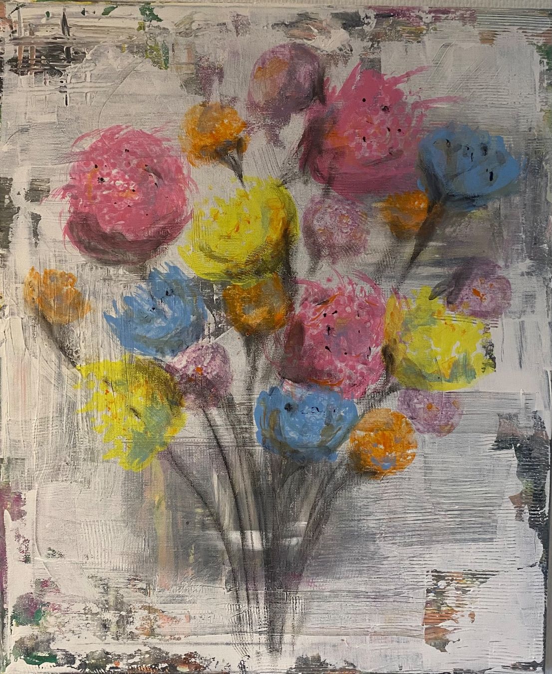 Gemälde: Acrylbild Nr 3 - einzigARTig - 60x50 cm – Neu und originalverpackt aus Dübendorf von Montclair