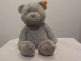 Steiff Bär, Kuscheltier, Grau - Top Zustand.