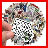 GTA V Rockstar PS5 X-Box Gangster 5 6 VI 50 tlg Stickerset