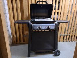 Grill à gaz Justy deux brûleurs état acceptable