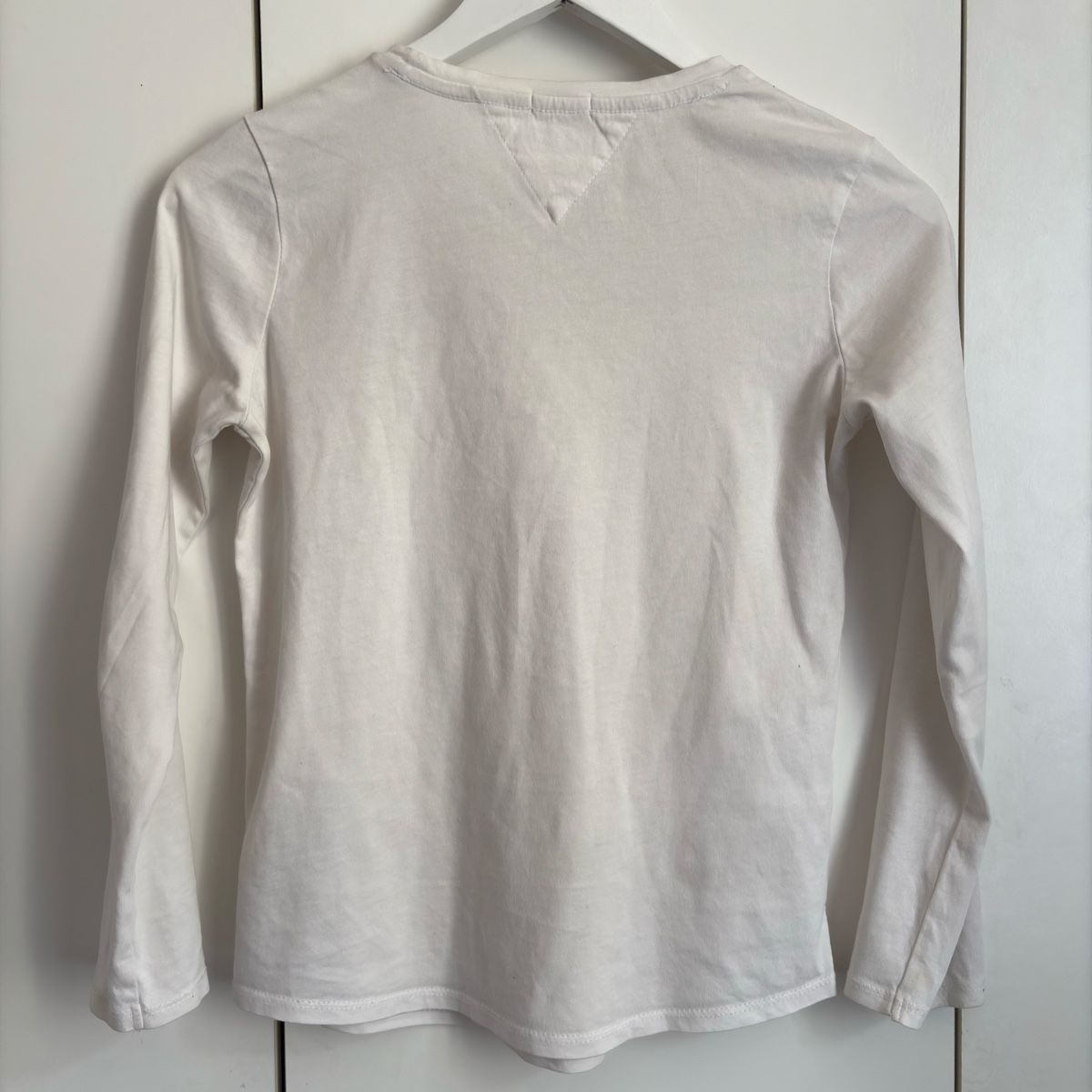 Tommy Hilfiger Camicette, T-shirt & Top: T-shirt manches longues blanc – Usato da Moudon venduto da TigerrrEye 2