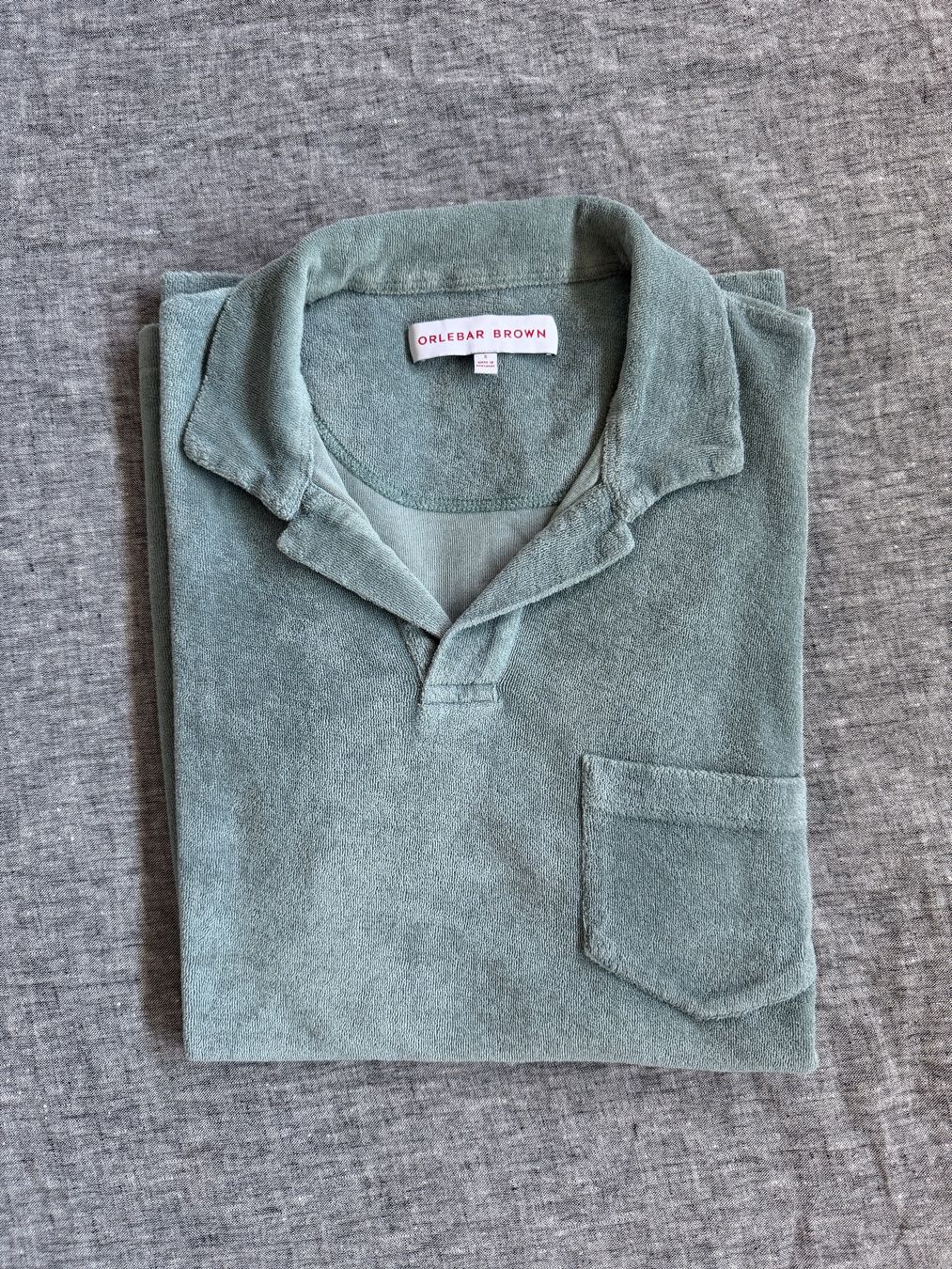 Magliette Polo: Orlebar Brown Terry Polo S grey/blue – Usato da Gockhausen venduto da jdu_hzd2 3