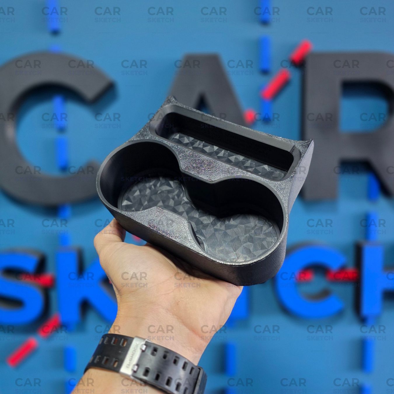 Tutti pezzi di ricambio auto: Seat Leon 5F Doppel-Getränkehalter hinten – Nuovo (secondo la descrizione) da Dietikon venduto da CarSketch 5
