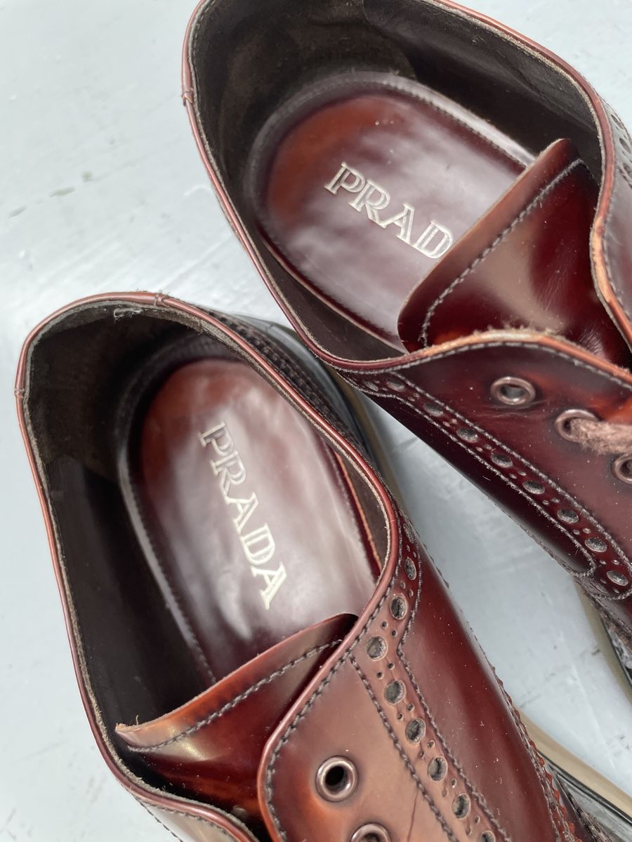 Prada Herrenschuhe: PRADA. Derby  Herrenschuhe 45 – Gebraucht aus Zürich von Danokiko 2