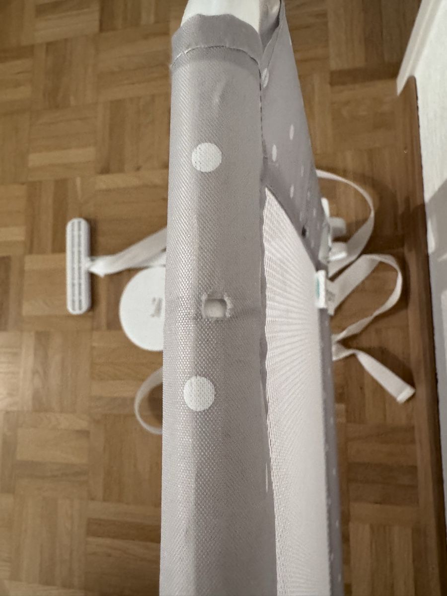 Fillikid Box & Barriere di sicurezza: Fillikid Bettschutzgitter, Grau/Weiss – Usato da St. Gallen venduto da kara_24 4