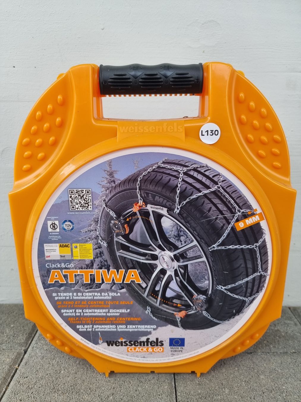 Catene da neve: Chaîne à neige Attiwa Clack & Go – Usato da St-Gingolph venduto da GoldenKeys