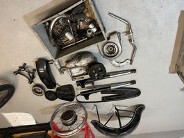 DKW RT 250/2 Motor und diverse Ersatzteile