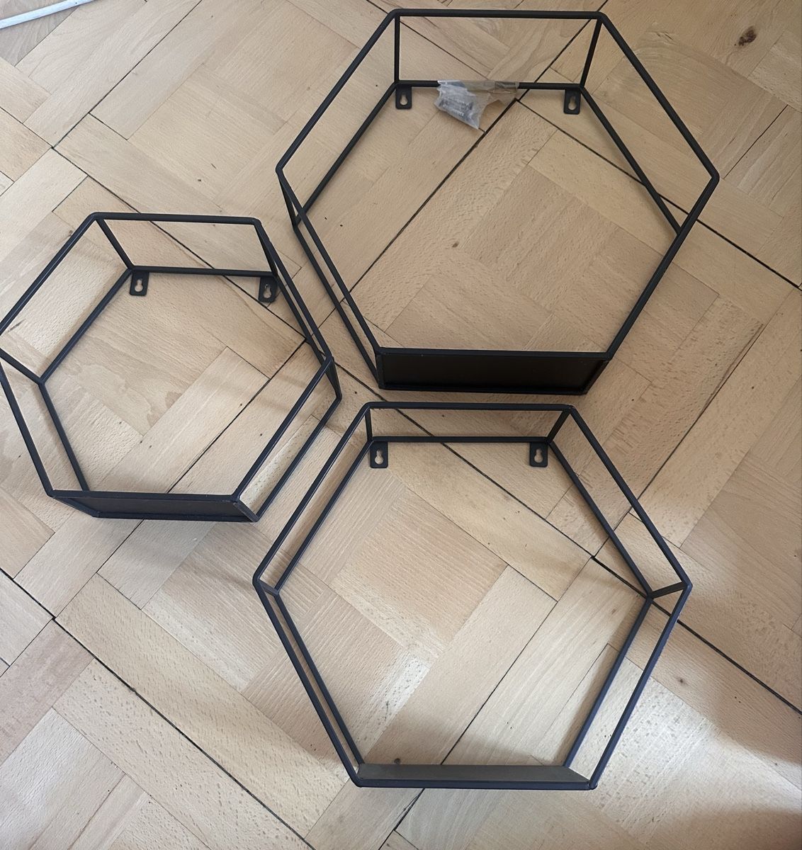Regale:  3er Set Hexagonal Wandregal  – Neu (gemäss Beschreibung) aus Zürich von chayen