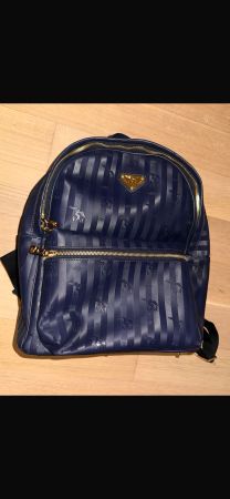 Maison Mollerous Rucksack Dunkelblau