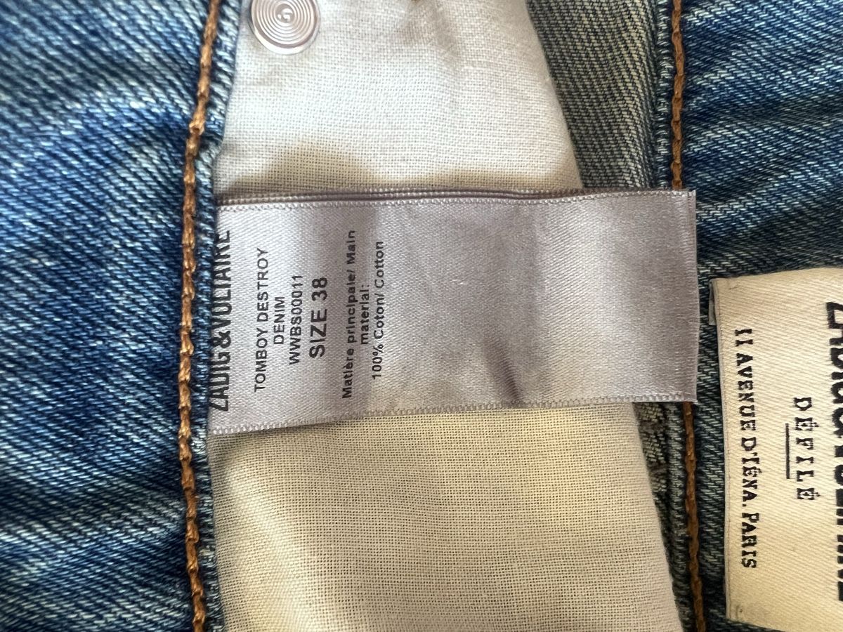 Zadig & Voltaire Jeans: Zadig&Voltaire Denim Shorts - Size 38 – Neu (gemäss Beschreibung) aus Gland von lorainna 5