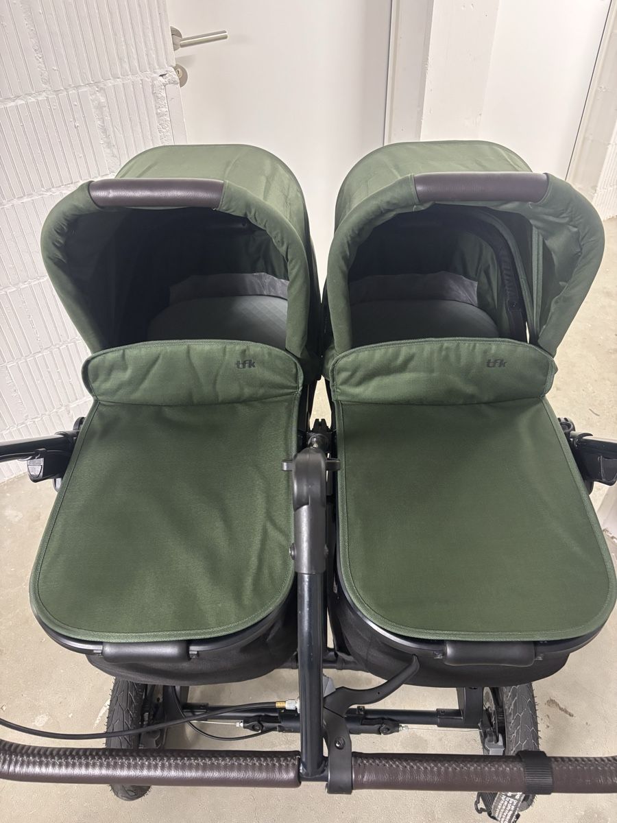 TFK Carrozzine: TFK Duo 2 dunkelgrün – Usato da Wabern venduto da mikuonen 6