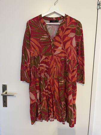 Hallhuber Kleid Gr. 42, Herbstfarben