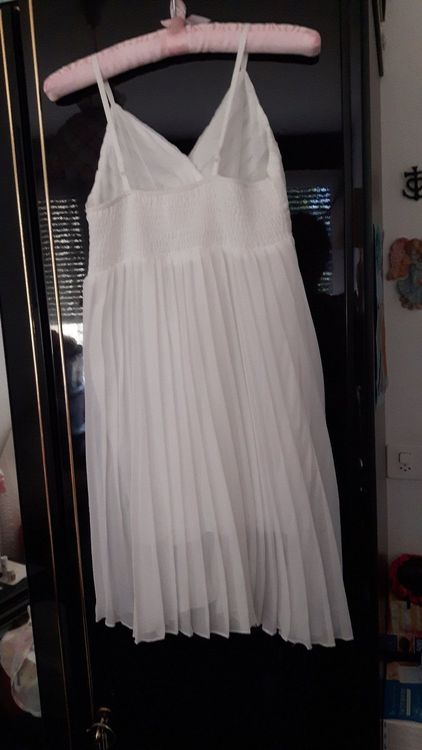 Robe blanche pour mariage c r monie f te 12 14 ans Acheter sur