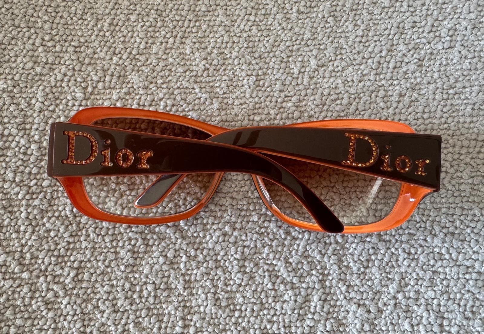 Dior Occhiali & Lenti: Sonnenbrille Dior braun orange Damen – Usato da Zollikon venduto da gab_v26c 1