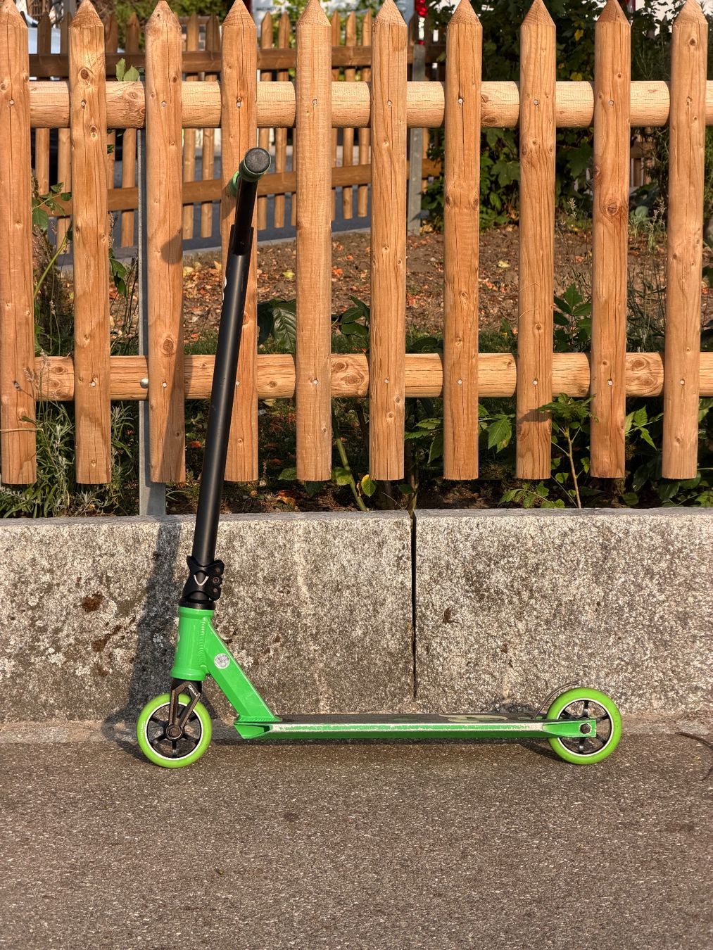 Chilli Kickboard: Roller CHILLI PRO SCOOTER grün – Usato da Winterthur venduto da Wusa01 1