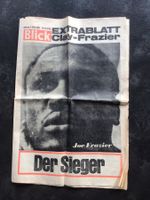 Blick Extrablatt 1971 Ali vs Frazier Boxen Kampf des Jhts.