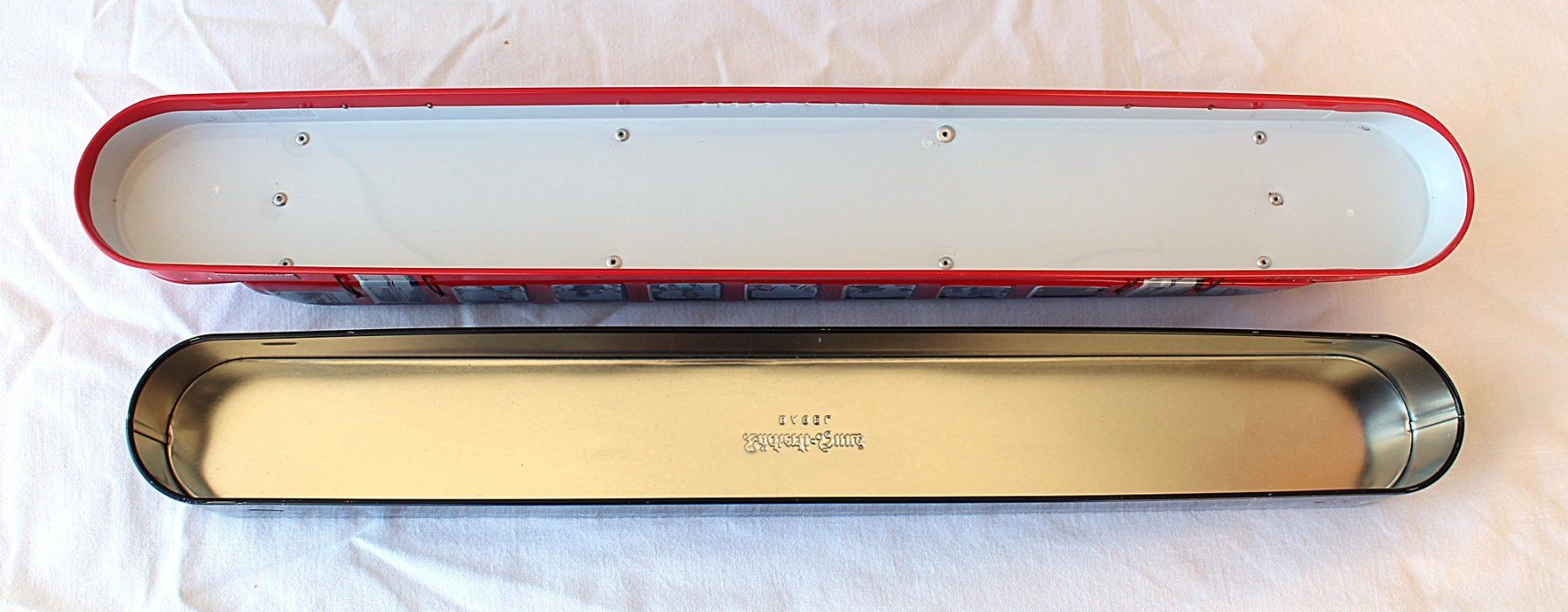 Modellini di ferrovie: Läckerli Huus Blechdose Eisenbahnzug Roter Pfeil – Usato da Zürich venduto da Auctionata 5