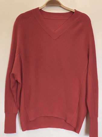 Sportalm Pullover rot Wolle/Kaschmir S VW neuw
