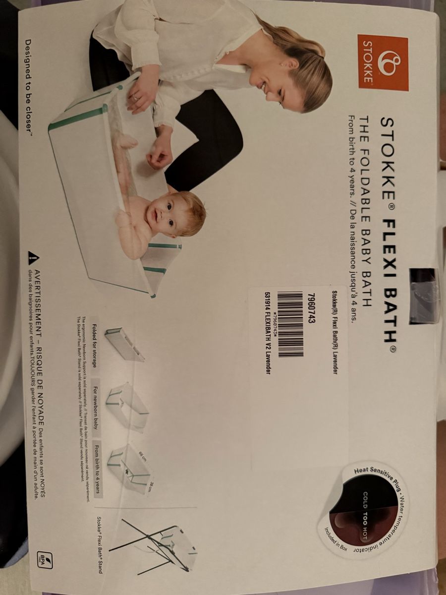 Stokke Vasche da bagno: Stokke Flexi Bath inkl. Ständer und newborn insert  – Usato da Oberrieden venduto da edikk 5