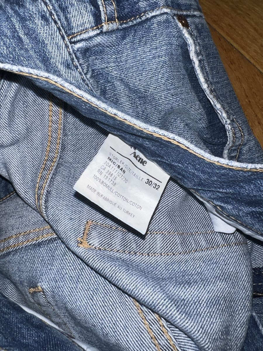 Acne Studios Jeans: Acne Studios Jeans Blue Size 30/32 – Usato da Aesch BL venduto da sof_rk2j 3